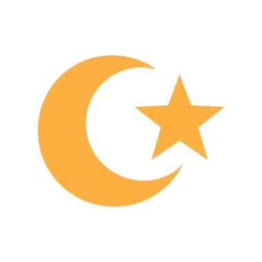 Creative Two-Part Lunar Symbol Featuring Modern Minimal Geometric Line