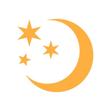 Celestial Orange Symbol Depicting Harmony Between Light and Shadow