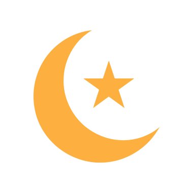 Nordic Night Crescent Moon and Star Logo with Ancient Celestial Energy