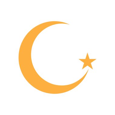 Orange Celestial Symbol Crafted from Balanced Geometric Harmony Lines