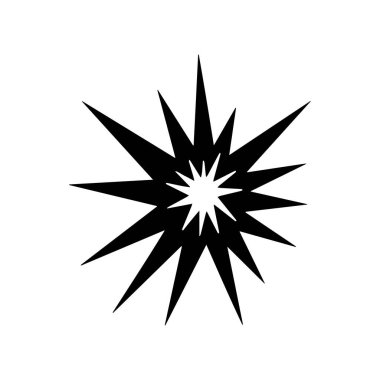 Modern Linear Spark Symbol Designed for Technology and Innovation