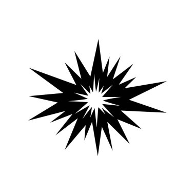 Circular Spark Logo Representing Continuous Energy and Motion