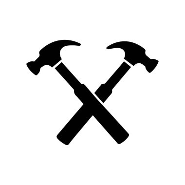 Ekip Mekanik ve Gücünü Temsilen Çapraz ve Çekiçli Logo