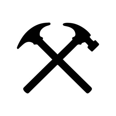 Simetrik Çekiç Amblemi Hassasiyet Gücü ve Profesyonel Çalışma Kalitesini Temsil Ediyor