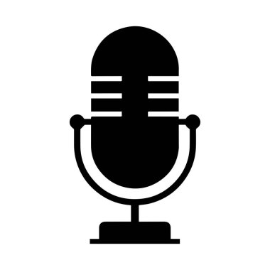 Aynalı Ses Amblemi Uyumlu Modern Podcast Kimliğini Temsil Ediyor