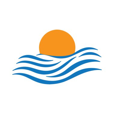 Hafif Soyut Dalga ve Havada Minimum Güneş Amblemi