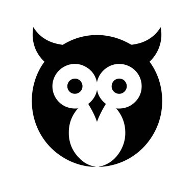 Üçgen tabanlı Baykuş Logosu Geometrik Hassasiyet ve İstikrarı Gösteriyor