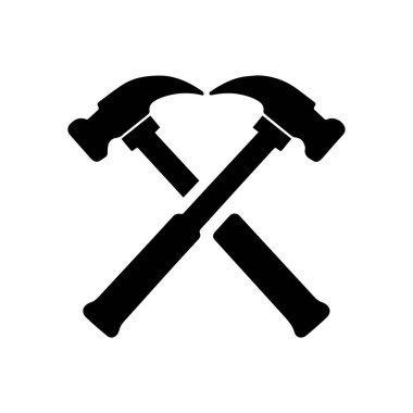 Sakin Minimal Alet Tasarımlı İskandinav Tarzı Tamirci Logosu