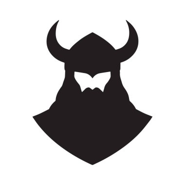 Güçlü İskandinav Kimliğine sahip Asgari Viking Savaşçısı logosu