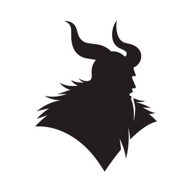 Efsanevi Hissiyle Sinematik Viking Savaşçısı Logosu
