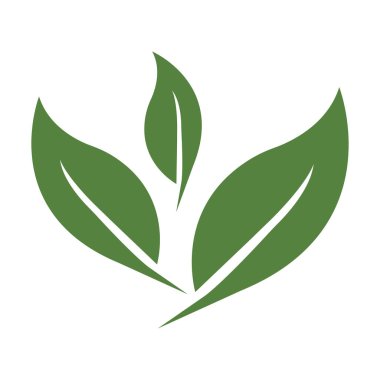 Dinamik Eğrili Zarif Minimalist Doğa Logosu