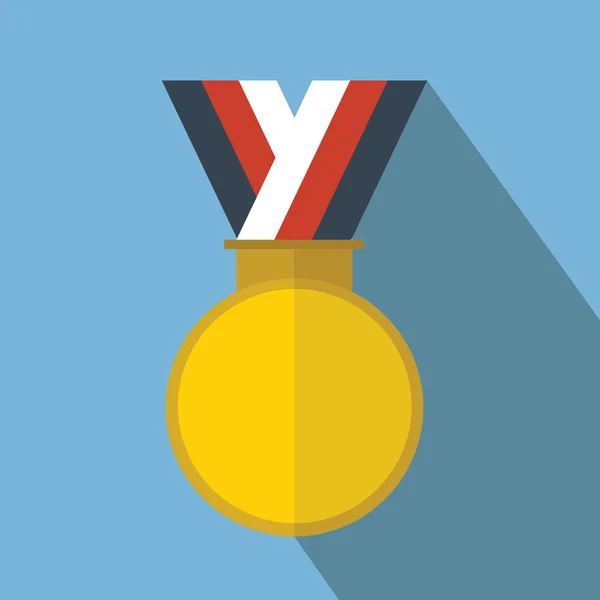 Award vlakke afbeelding, flat design vector — Stockvector