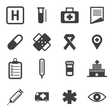 Tıbbi simgeler, vektör simgesi