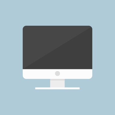 vektör bilgisayar görüntü simgesini