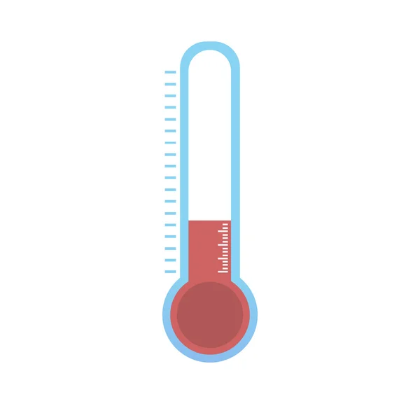 Θερμόμετρο εικονίδιο, εικονίδιο του φορέα — Διανυσματικό Αρχείο