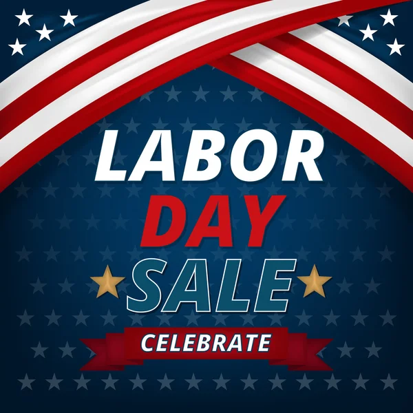 İşçi Bayramı satış promosyon reklam banner tasarımı, vektör illus