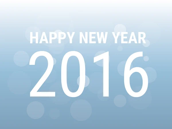 Felice anno nuovo 2016 . — Vettoriale Stock