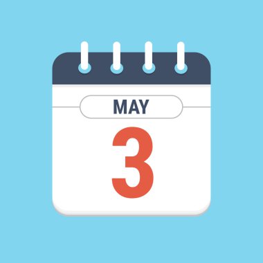 Vektör takvim simgesini vektör eps10