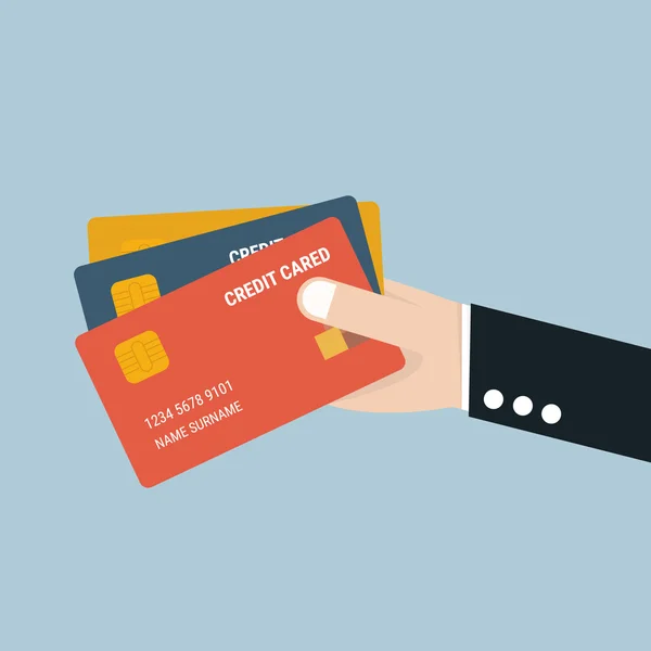 El holding üç kredi kartları.