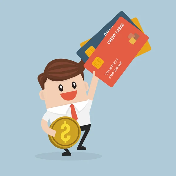 El holding üç kredi kartları.