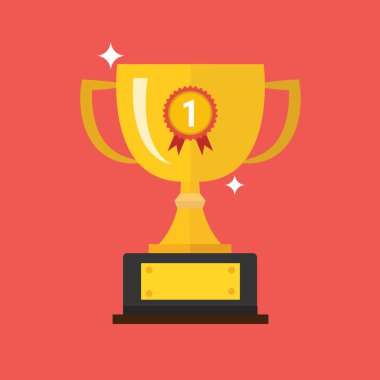 Şampiyonlar Kupası, vektör çizim eps10.