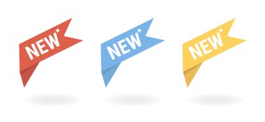 Yeni bir işaret. Vektör, vektör çizim eps10.