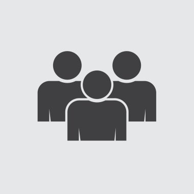 Grup simgesi, vektör grup simge vektör.