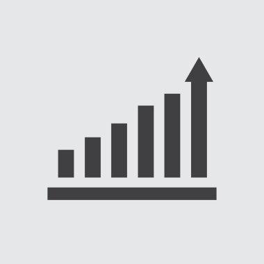 Grafik simgesi, vektör grafik simge vektör.