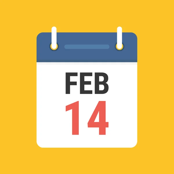 Takvim simgesini vektör, vektör çizim eps10.