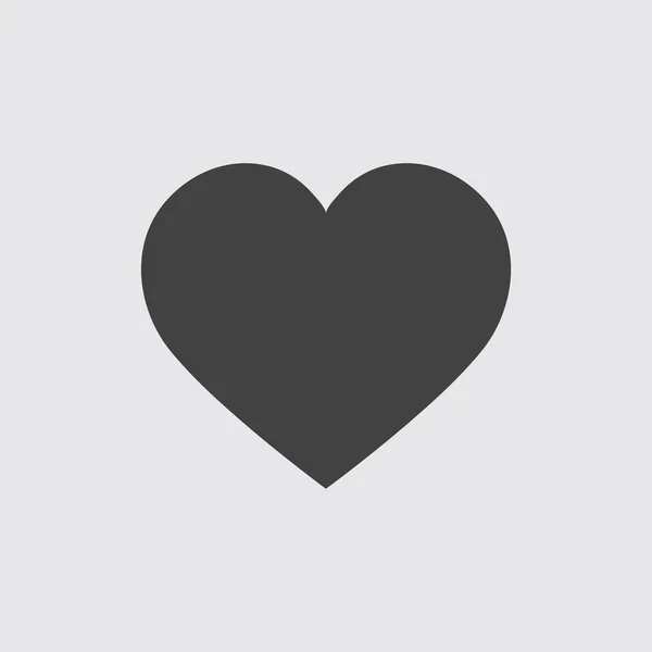 Heart icon, vector icon eps10. — Stock Vector