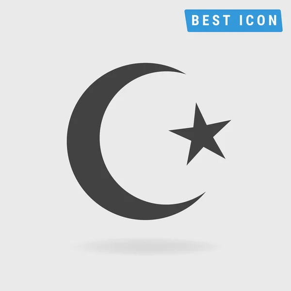 symbool van de islam. vector formaat — stockvector © sergeypykhonin