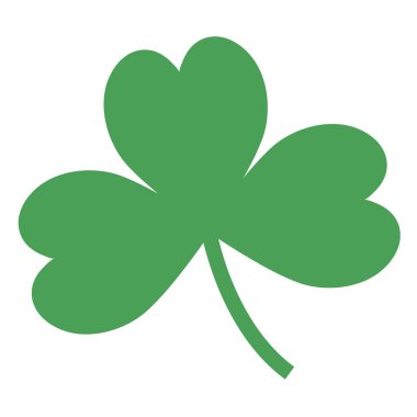 Yeşil yonca yaprağı simgesi