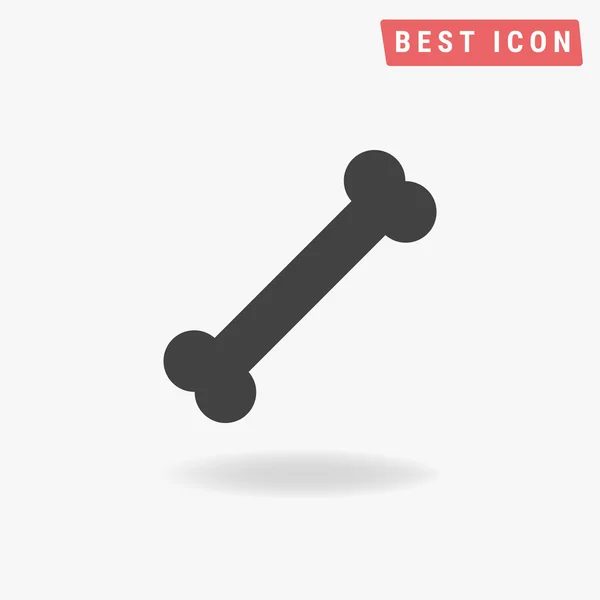 Bone Icon Vector, Bone Icon Object — Stock Vector