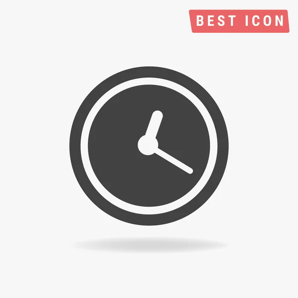 Icono del reloj, Icono del reloj eps . — Vector de stock