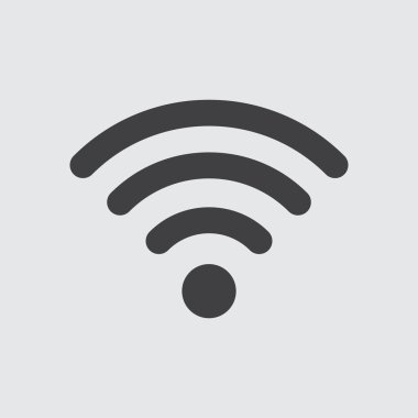 WiFi kutsal kişilerin resmi, vektör çizim tasarım eps10.