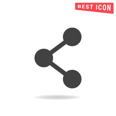 Simge paylaşmak, vektör çizim tasarım eps10.