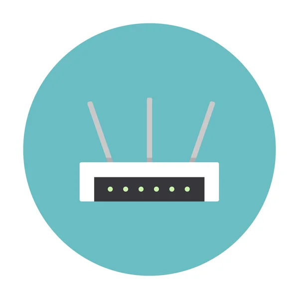 Icono del router, diseño de ilustración vectorial eps10 . — Vector de stock