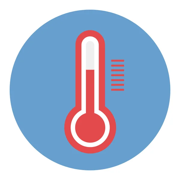Thermometer pictogram, vector illustratie ontwerp eps10. — Stockvector
