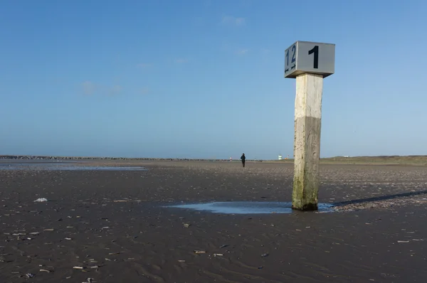 Bastón de playa IJmuiden —  Fotos de Stock
