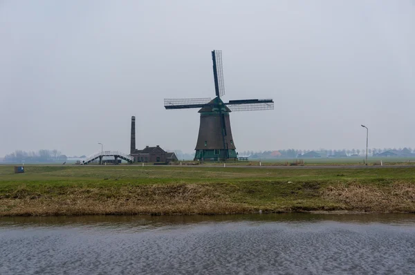 Poldermolen da KAAG — Fotografia de Stock