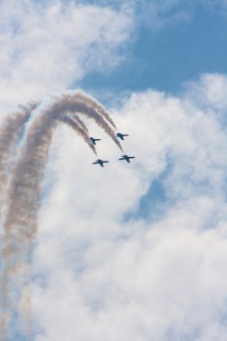 Cadiz, 13 Eylül 2009: Cadiz, Endülüs, İspanya düzenlenen ikinci airshow.