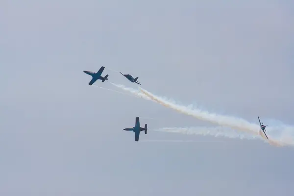 Cadiz, 13 September 2009: Tweede airshow gehouden in Cadiz, Andalusie, Spanje. — Stockfoto