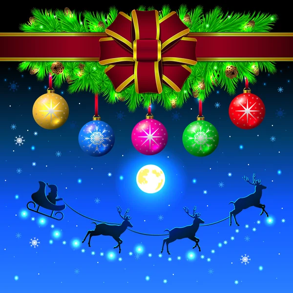 Noel kartı gösteren resim.