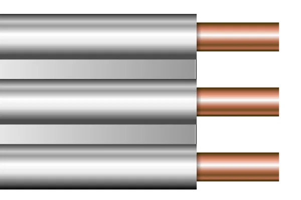 Ilustración vectorial del cable . — Vector de stock