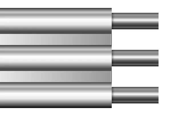 Vektor illustration av en kabel. — Stock vektor