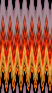 Farklı renklerin karışımından soyutlama.