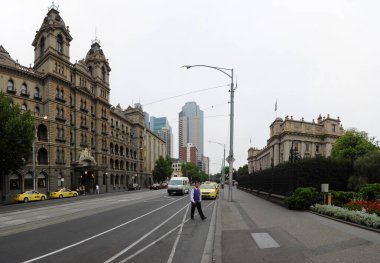 Spring Caddesi 'nde Sabah.