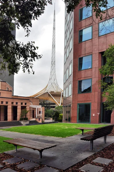 Şehir yolu avlusu, Victoria, Melbourne.