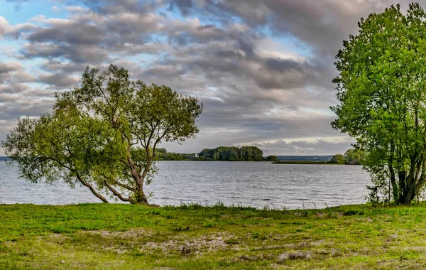 Летний Пейзаж Побережья Минского Моря Республике Беларусь — стоковое фото