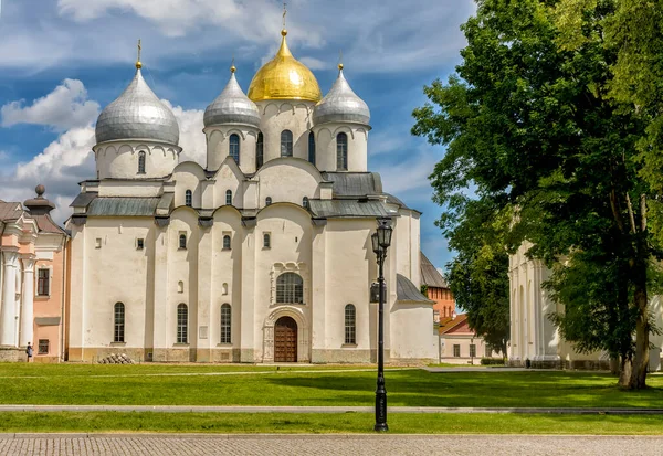 聖ソフィア大聖堂 ヴェリキー ノヴゴロドのクレムリン — ストック写真